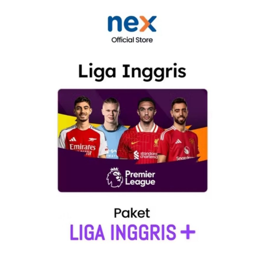 Voucher Paket Nex Parabola Liga Inggris Matrix Garuda 180 hari / 1 musim