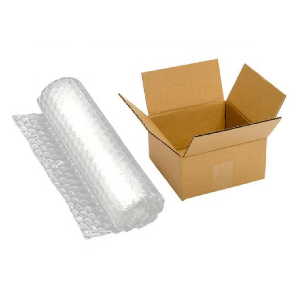 

Tambahan Packing Bubble Wrap dan Kardus
