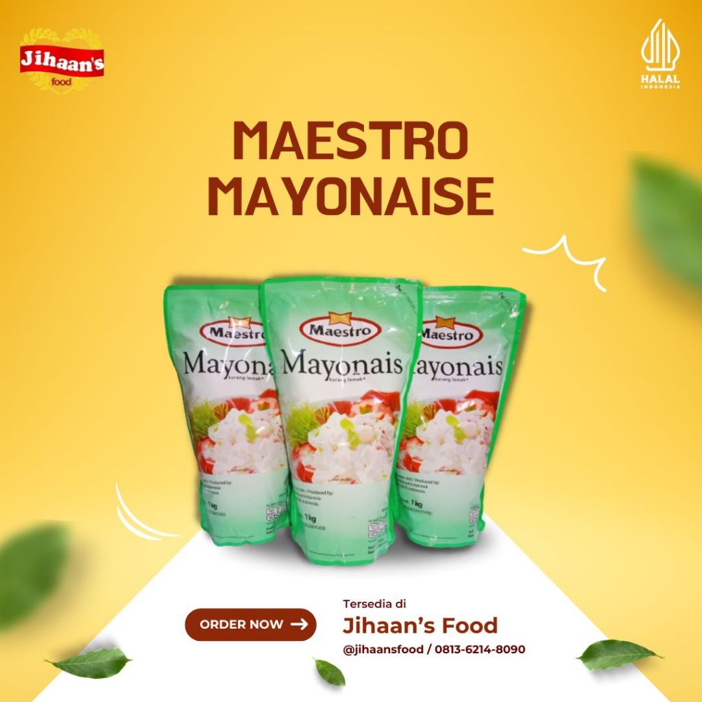 

Maestro Mayonais 1 kg - Jihaan's Food