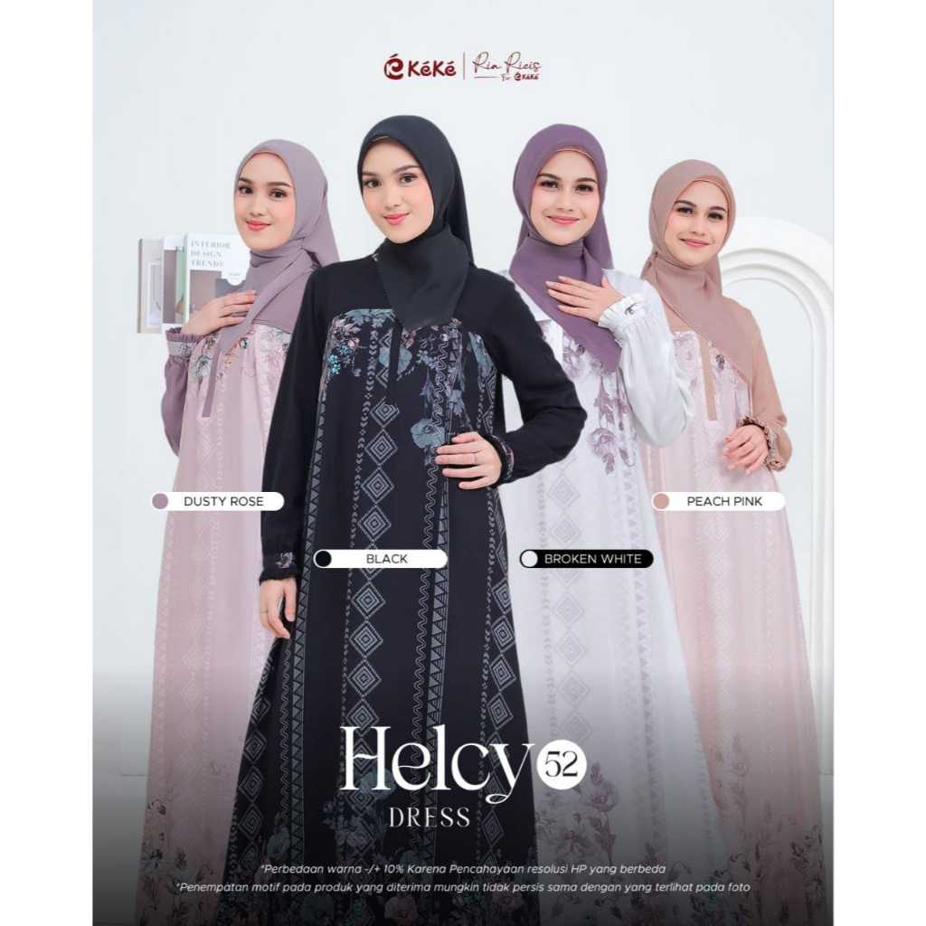 HELCY 52 DRESS KEKE  Ria Ricis