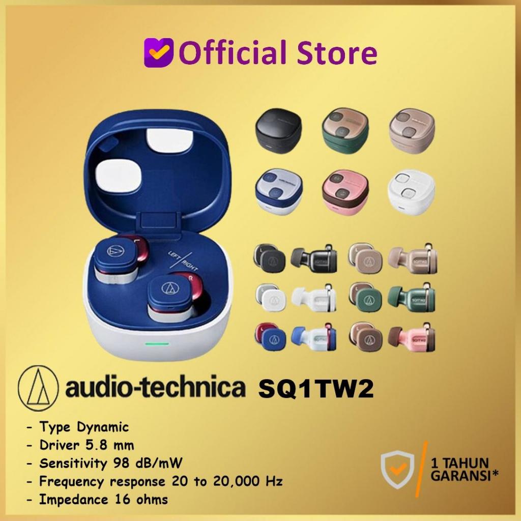 Audio Technica ATH-SQ1TW SQ1TW2 Wireless Earbuds SQ1 TW SQ 1 TWS Earphone Ath