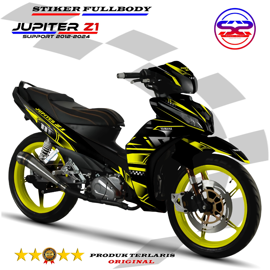 Stiker Decal Fullbody Motor Jupiter Z1 Stiker Variasi Motor Yamaha Jupiter Z1