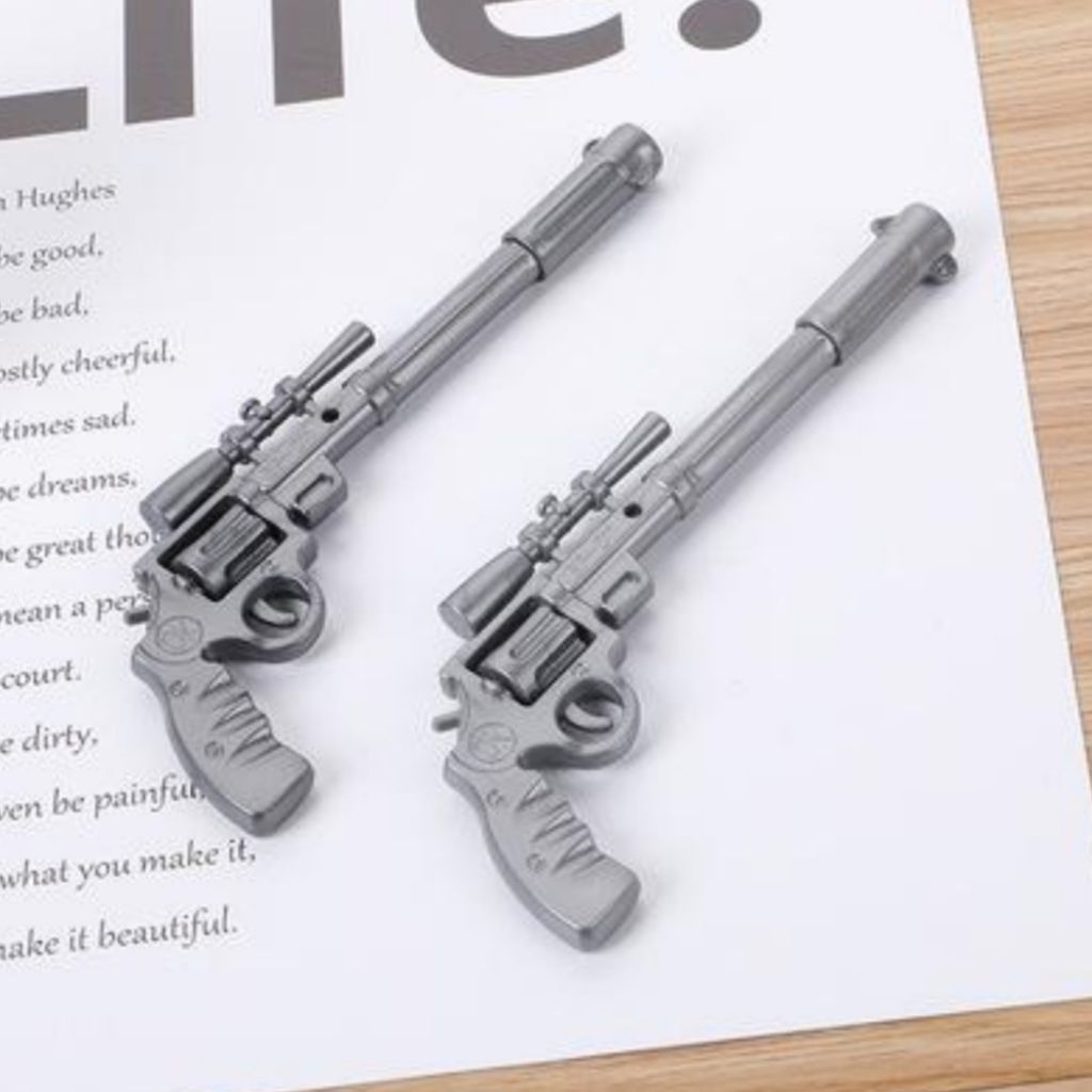 

Pulpen Unik Lucu (2 PCS) Model Pistol