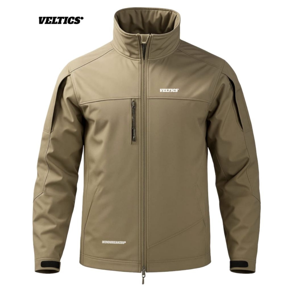 VELTICS Jaket Outdoor Force Waterproof Pria Jaket Windbreakers Tebal Musim Dingin