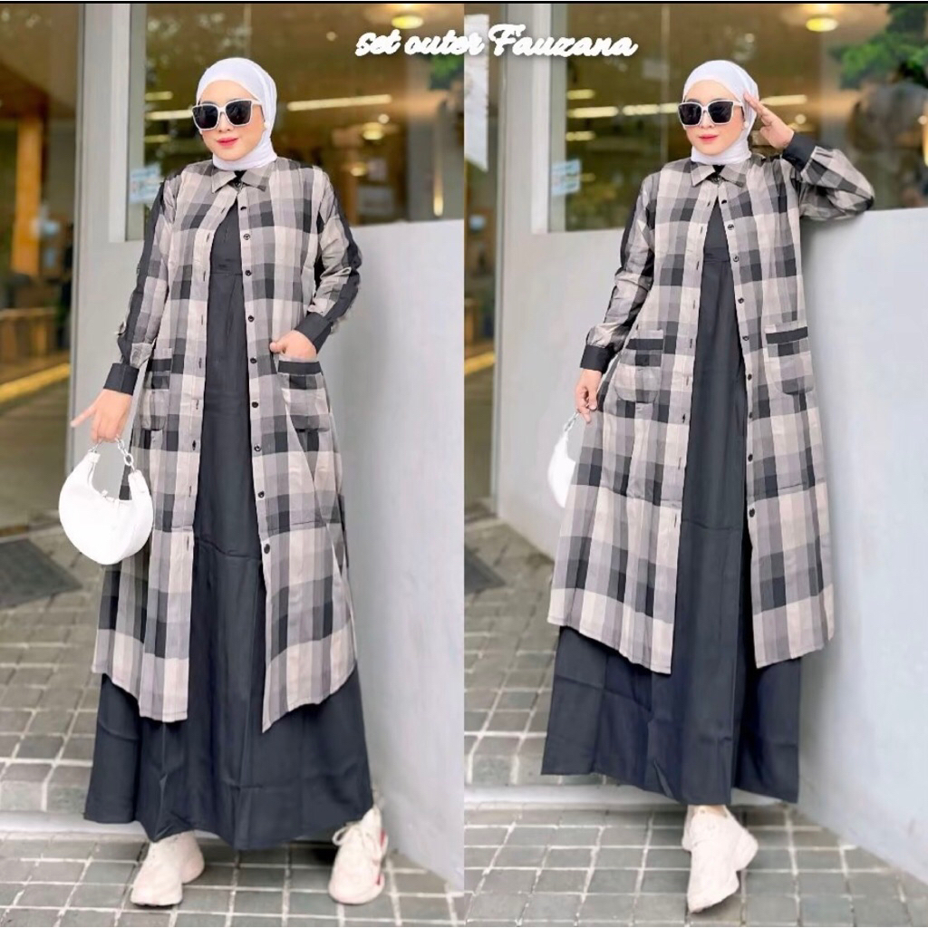 promo gamis stelan auter/gamis new oz/gamis mza/set mza/dress mza/midi dress shaqueenara/midi dress 