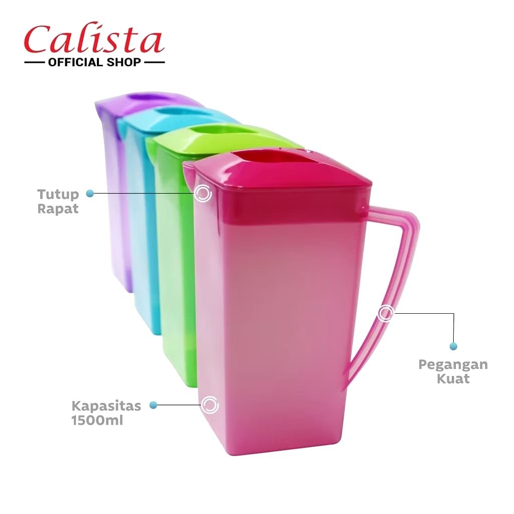 Calista Eskan Pluto jug pitcher teko plastik 1.5 liter