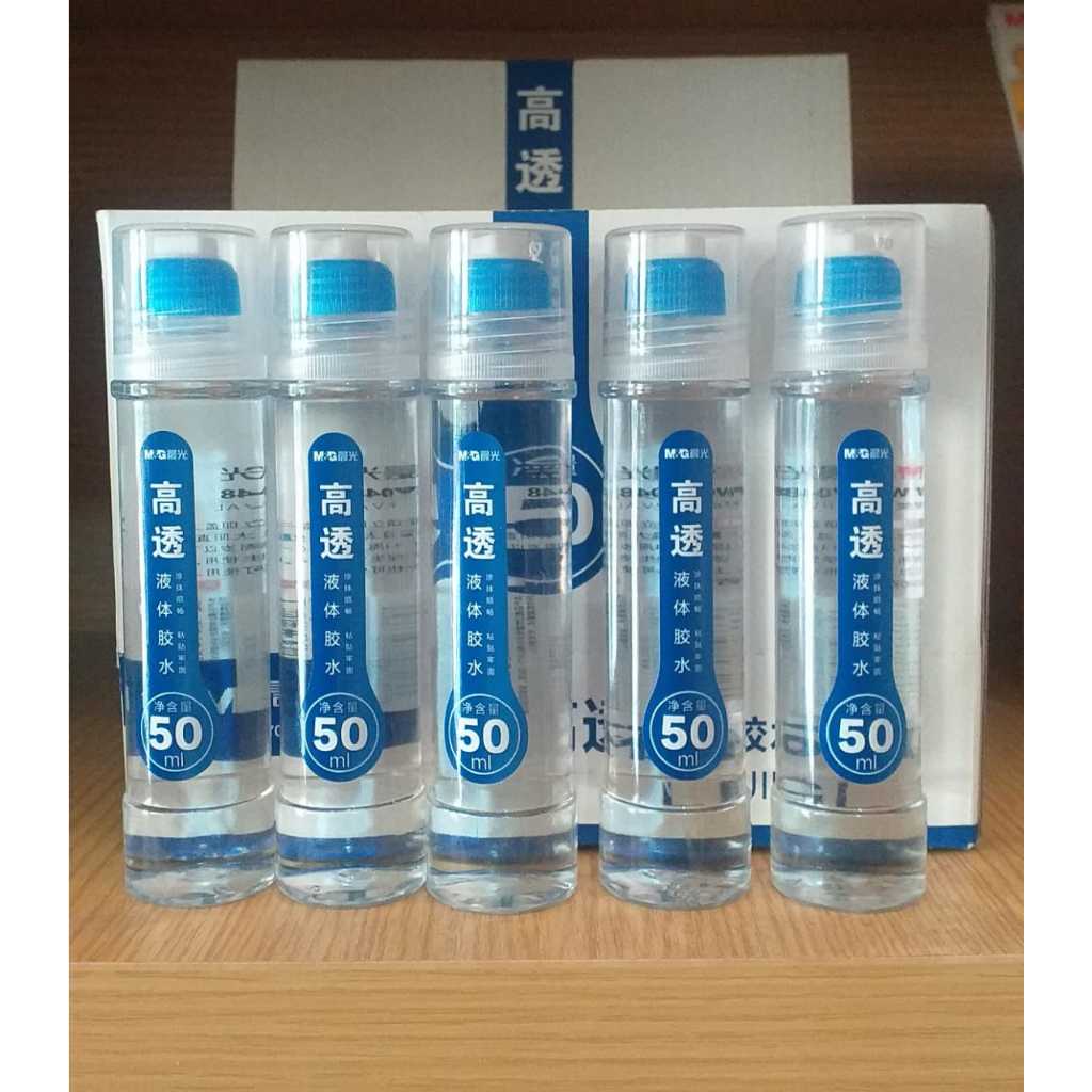 

Lem Cair Bening M&G sangat transparan 50ml