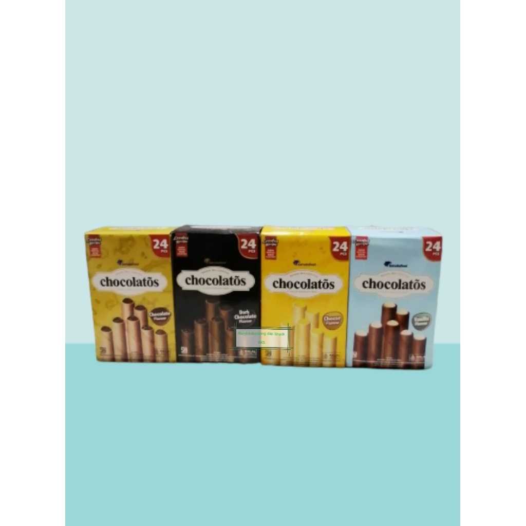 

Chocolatos Wafer Roll Long - Netto 24 pcs x 16gr