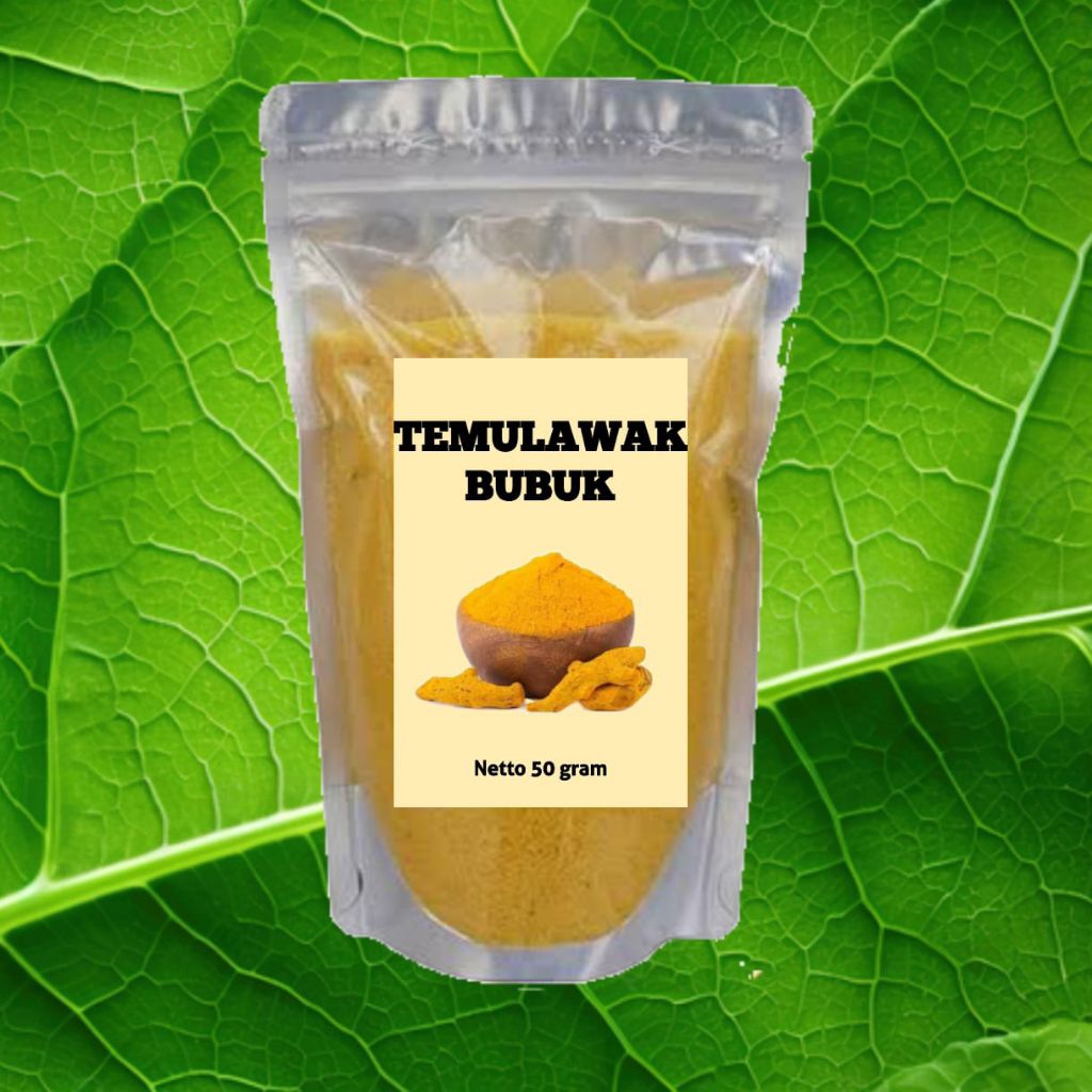 

TEMULAWAK BUBUK 50 GRAM