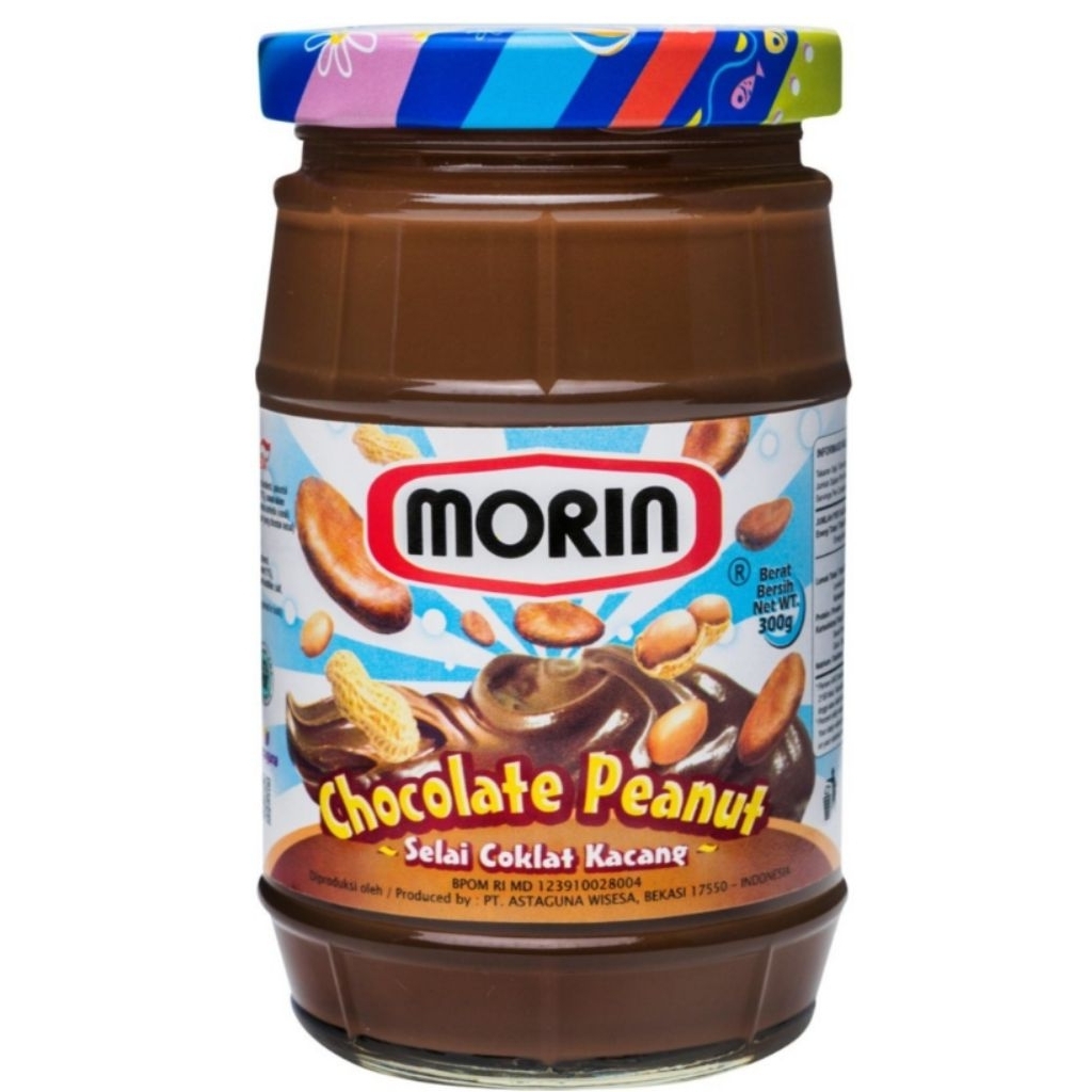 

Morin Chocolate Peanut ( Selai Cokelat Kacang) 300 gr
