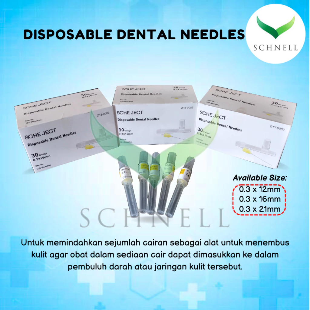 Dental Needle Disposable Citoject / Jarum Scheject / Needle Citoject