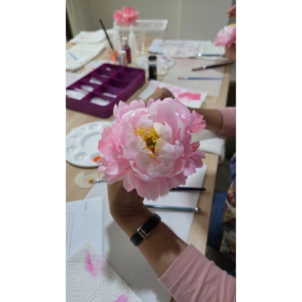 

Template Pola Advanced Wafer Paper Peony