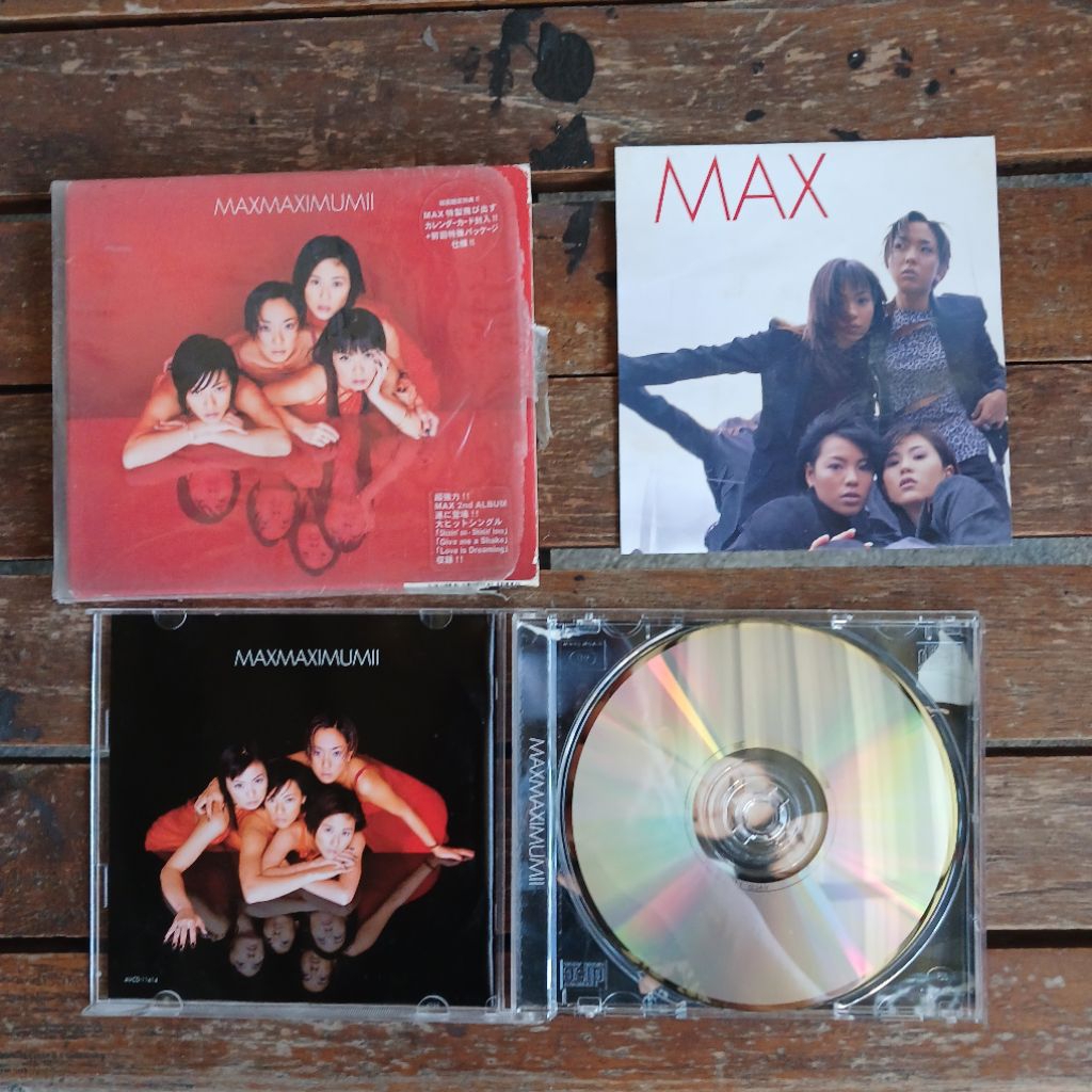 CD MAX album Maxi Japan preloved