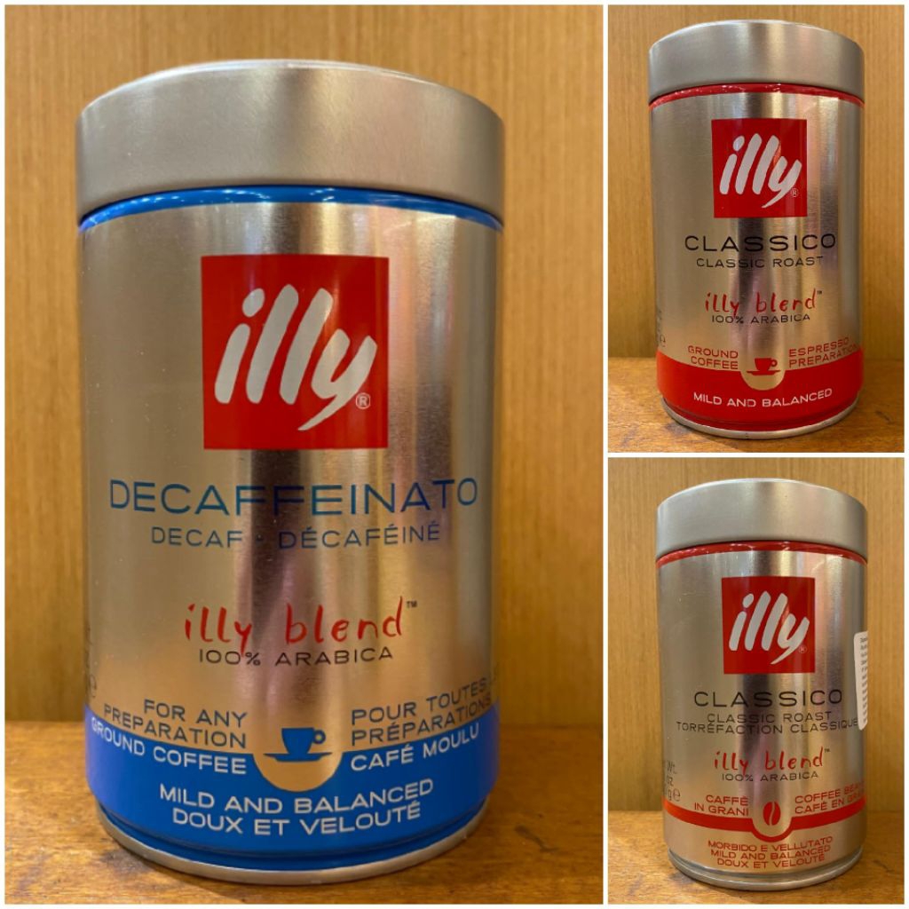 

illy coffee - kopi biji / bubuk 250 gr