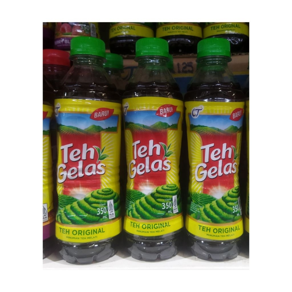 

TEH GELAS ORIGINAL 350ML ISI 5 PCS