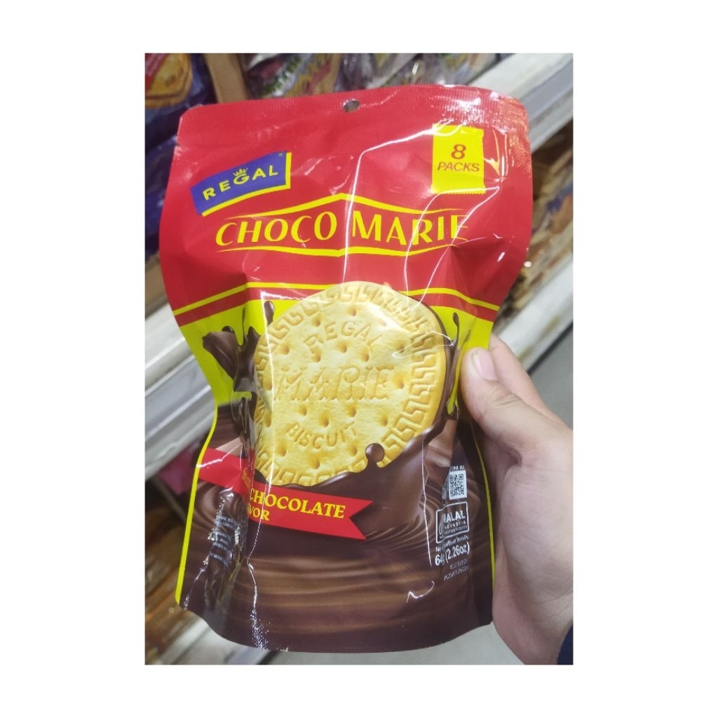 

REGAL CHOCO MARIE 64GR ISI 3 PCS