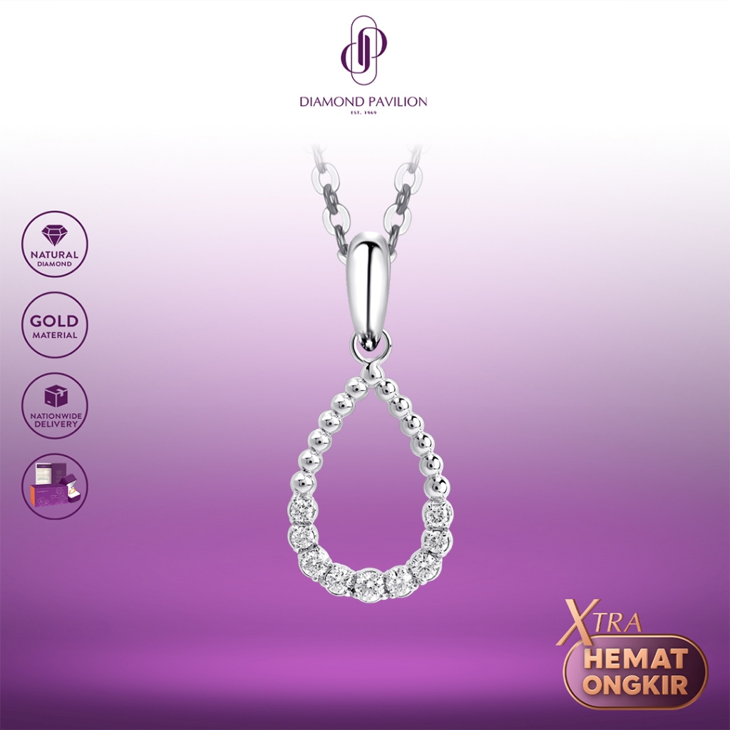Diamond Pavilion Liontin Berlian Elmer Pendant