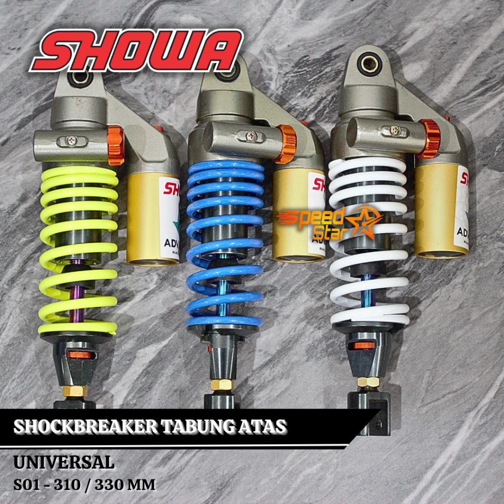 Shockbreaker Showa Matic Seri S01 Ukuran 310 Shock Tabung Motor Matic Forza Xmax Nmax Pcx Aerox Vari