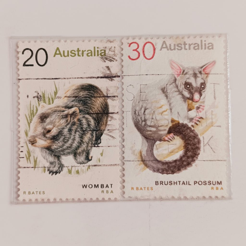

(AG) Perangko Australia 1974 Fauna (1974) Set 2 pcs Used