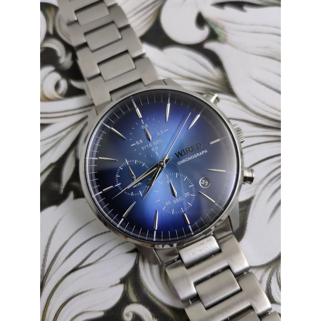 Jam Tangan Pria Seiko Wired Chronograph