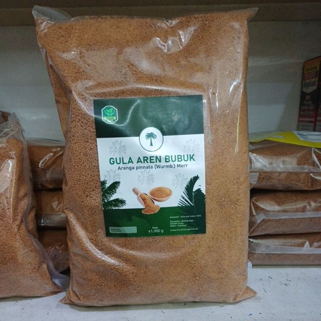 

Gula Aren Bubuk Organik 1 kg Gula Semut Palm Sugar
