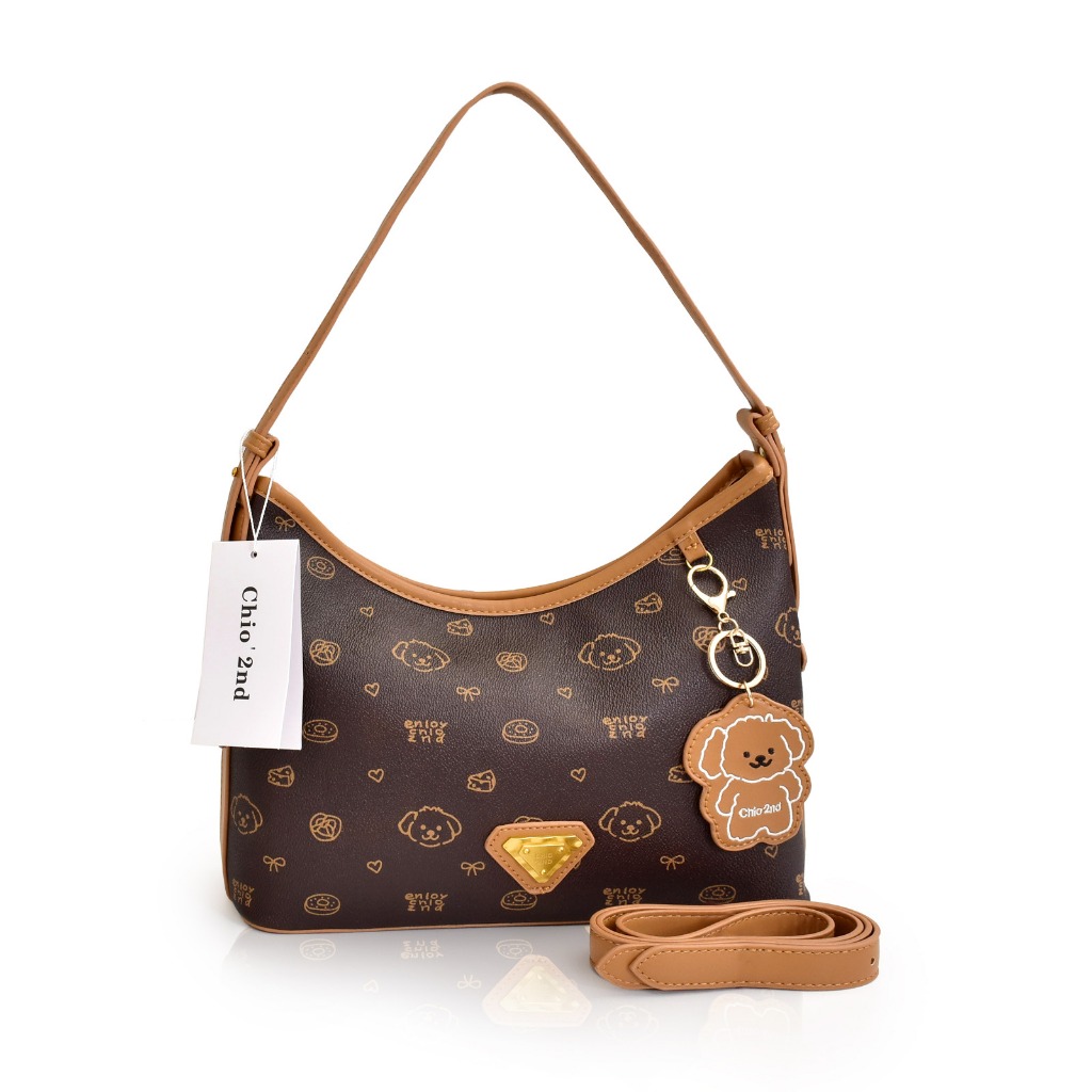 Tas CHIO2ND (H379) Monogram Puppy Shoulder Bag