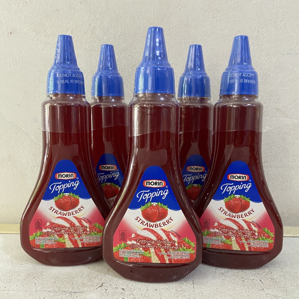 

Morin topping strawberry 310 gram | morin topping strawberry | topping strawberry