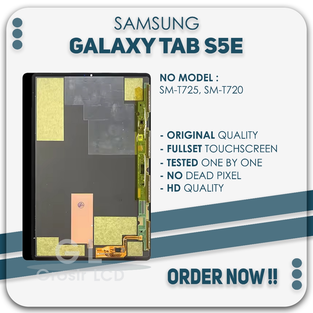 Grosir LCD Samsung Tab S5E - SM-T725 / SM-T720 - Fullset Touch Screen