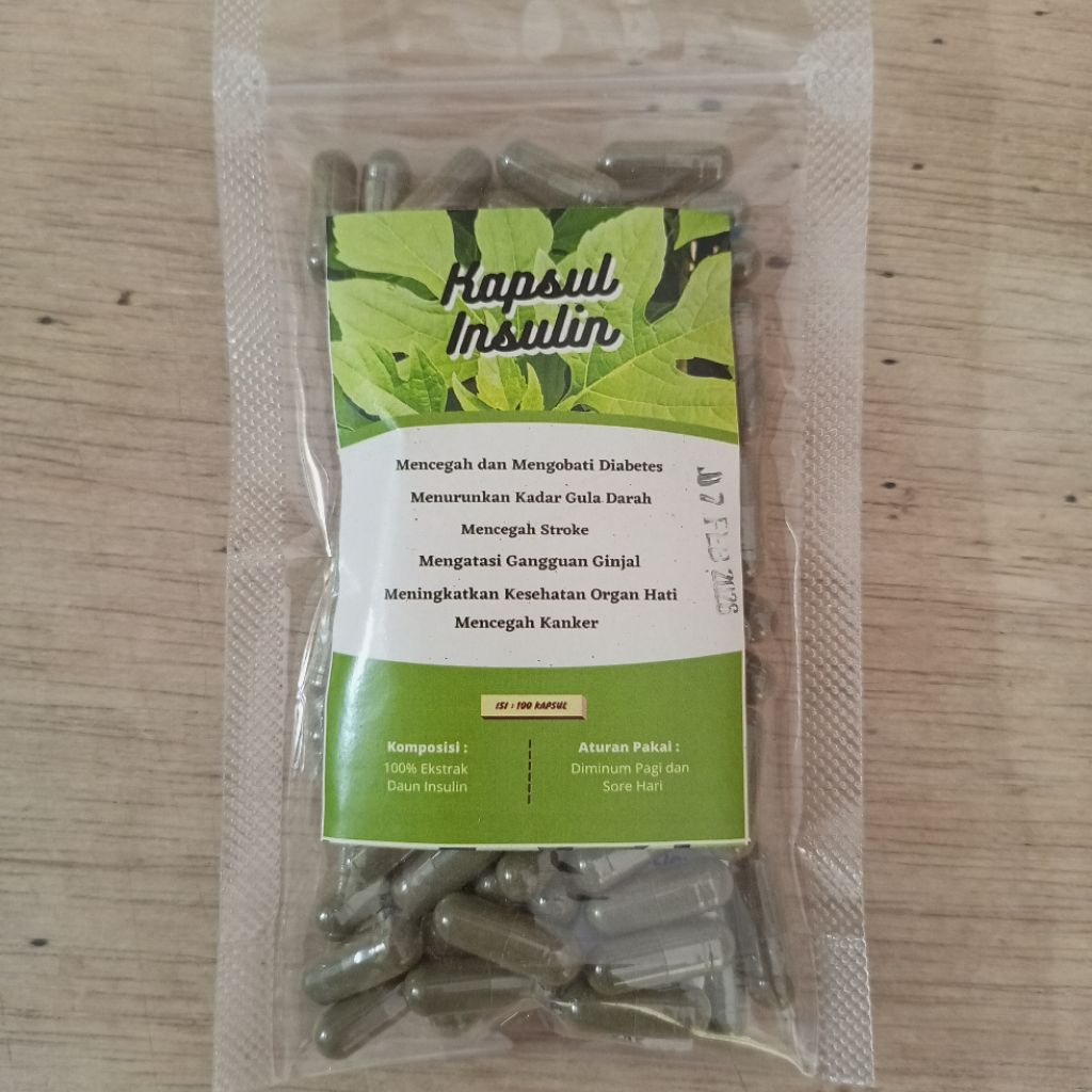 

jamu tradisional kapsul insulin isi 100 mencegah dan mengobati diabetes, mengatasi gangguan ginjal , menurunkan kadar gula darah