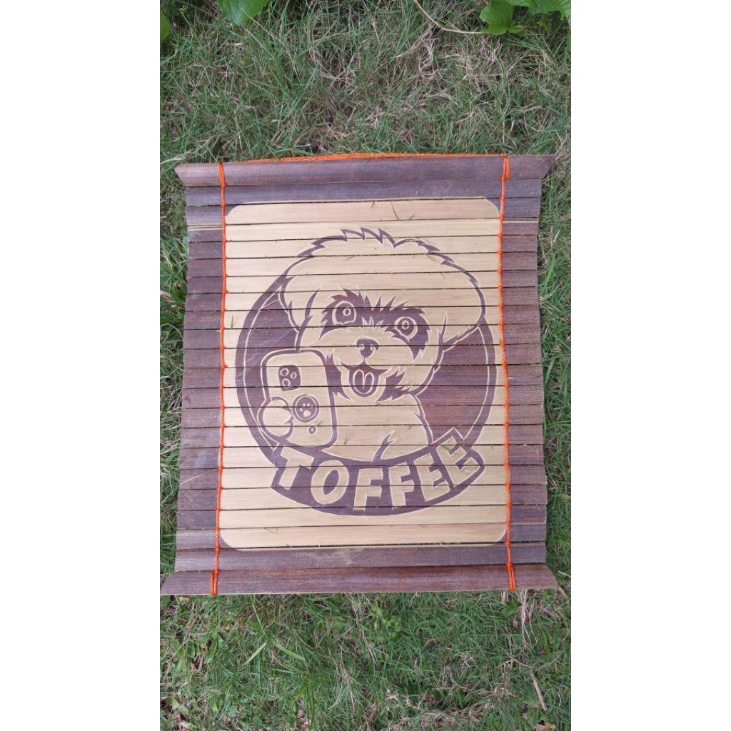 ukiran bambu hitam ori dalmation