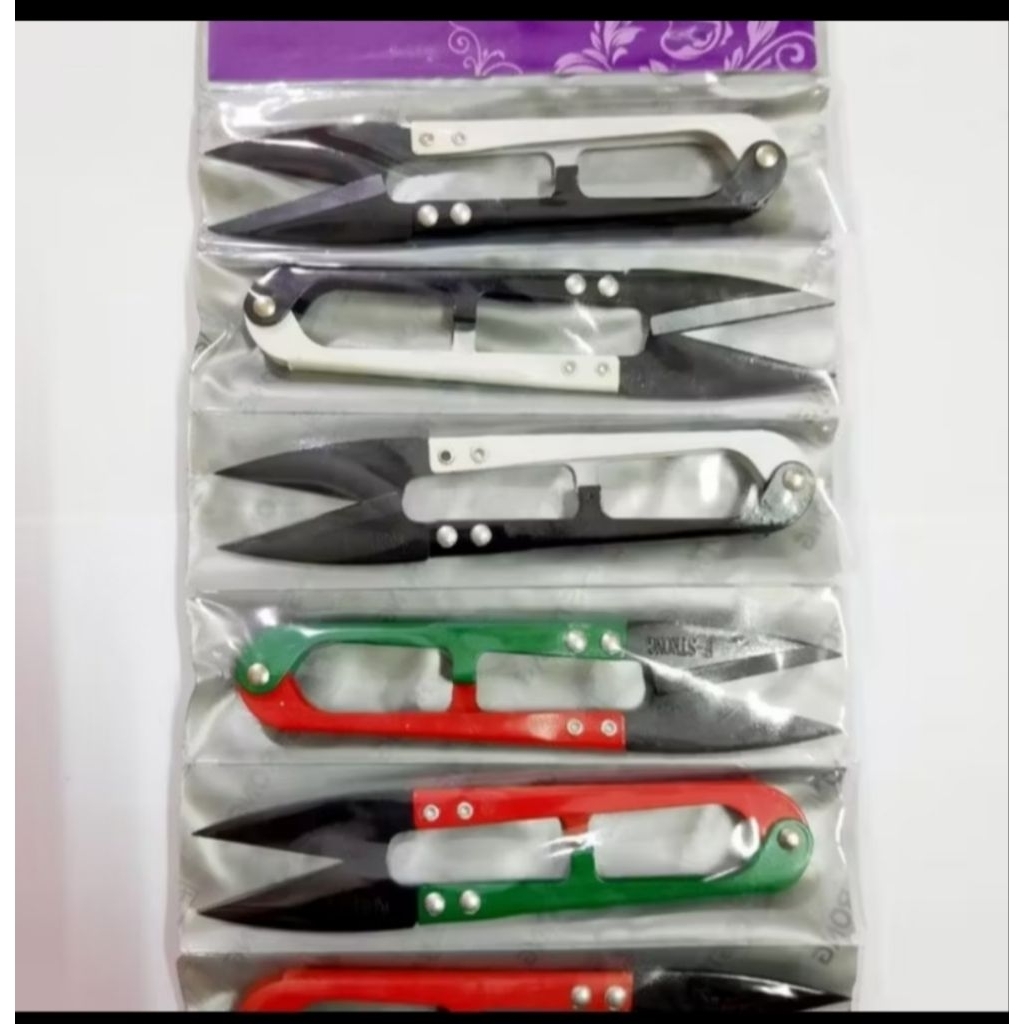 

Gunting buang benang stenliss/gunting bordir garment