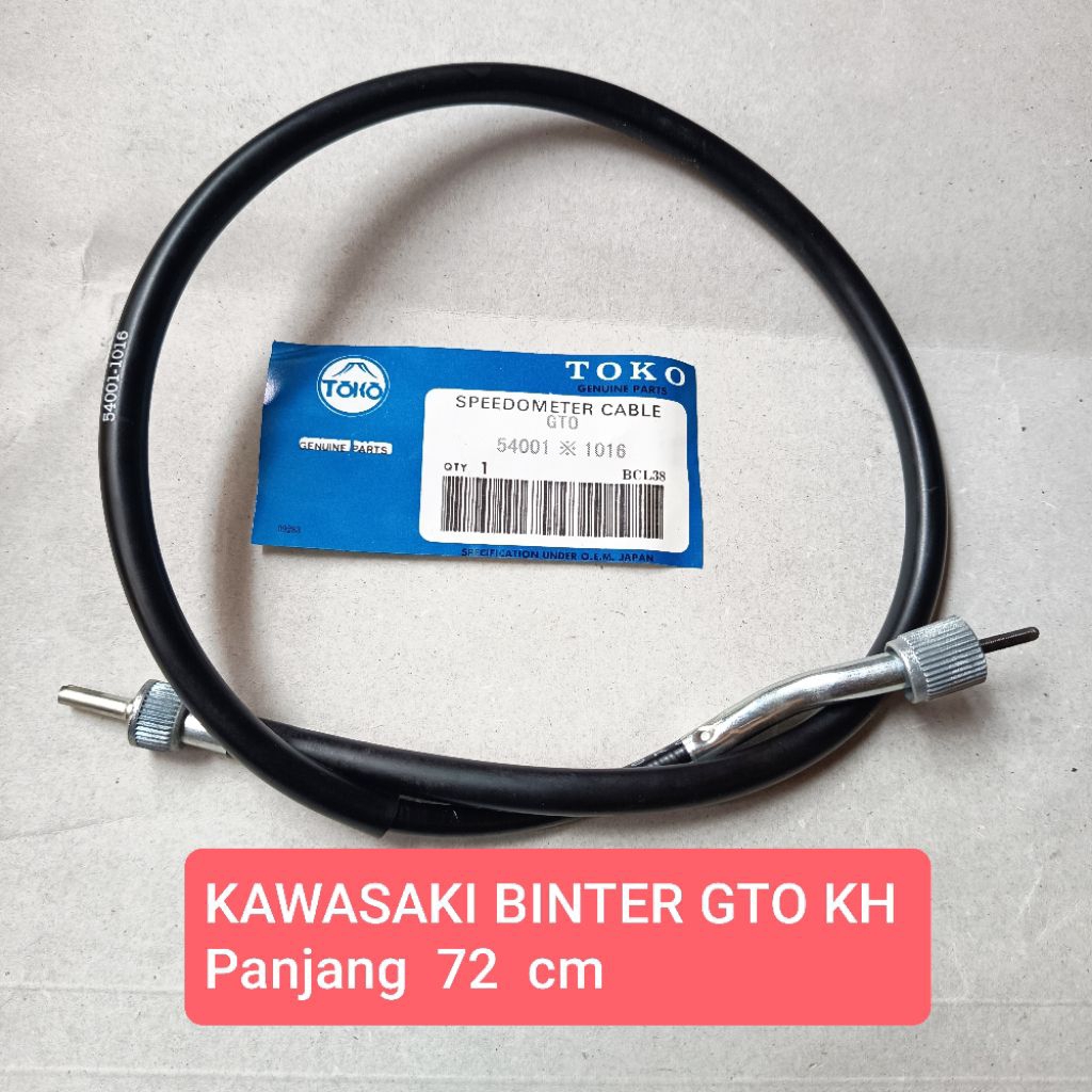 KABEL SPEEDOMETER SPEEDO SPIDO SPEDO METER KAWASAKI BINTER GTO KH G7T G7