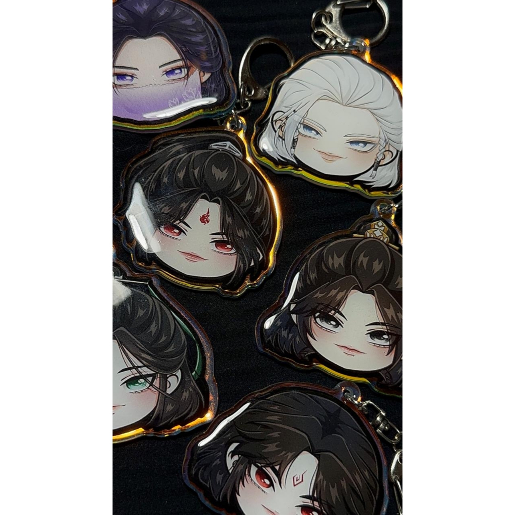 Scumbag System SVSSS Keychain Holo Iridescent Epoxy