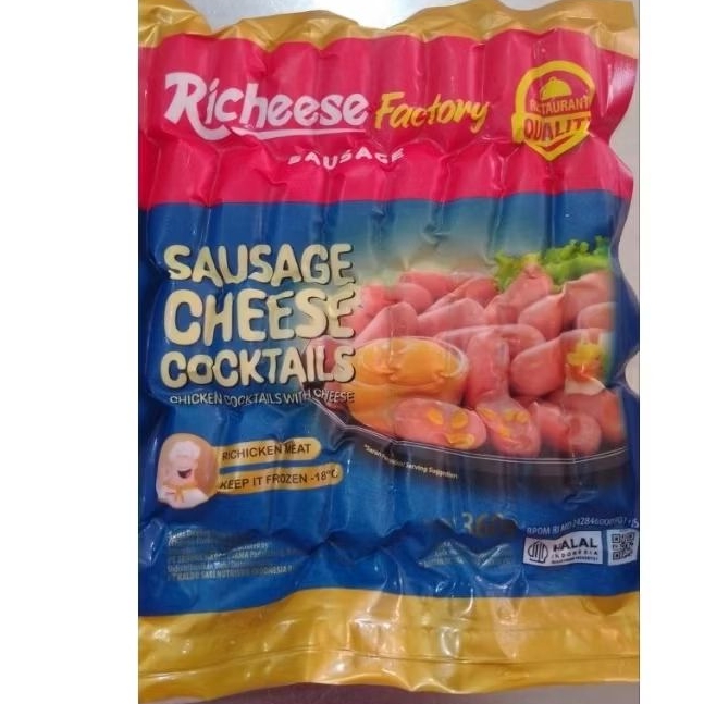 

Richeese sausage cheese cocktails 360g