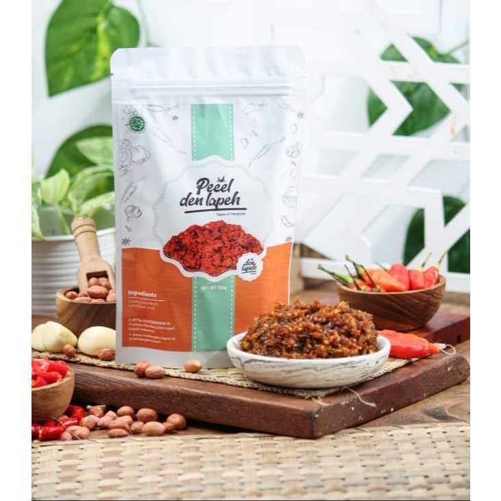 

RENDANG DEN LAPEH Bumbu Pecel Sambel Pecel Khas Madiun Asli Bumbu Kacang Instan Premium 130 Bumbu pecel