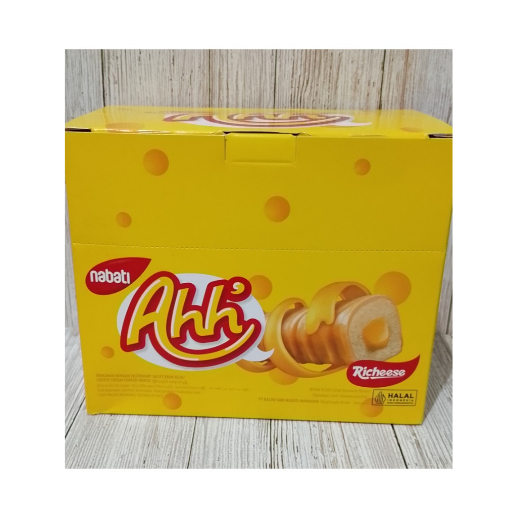 

RICHEESE NABATI AHH 5GRAM ISI20PCS KEJU COKLAT