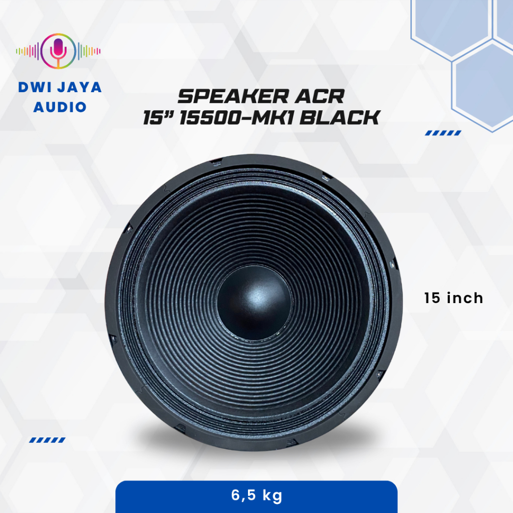 Speaker ACR 15" 15500-MK1 Black | Spiker 15 inch