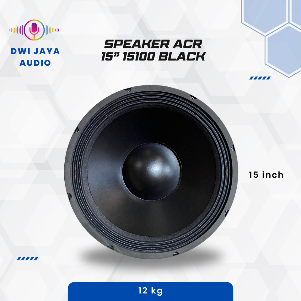Speaker ACR 15" 15100 Black | Spiker 15 inch