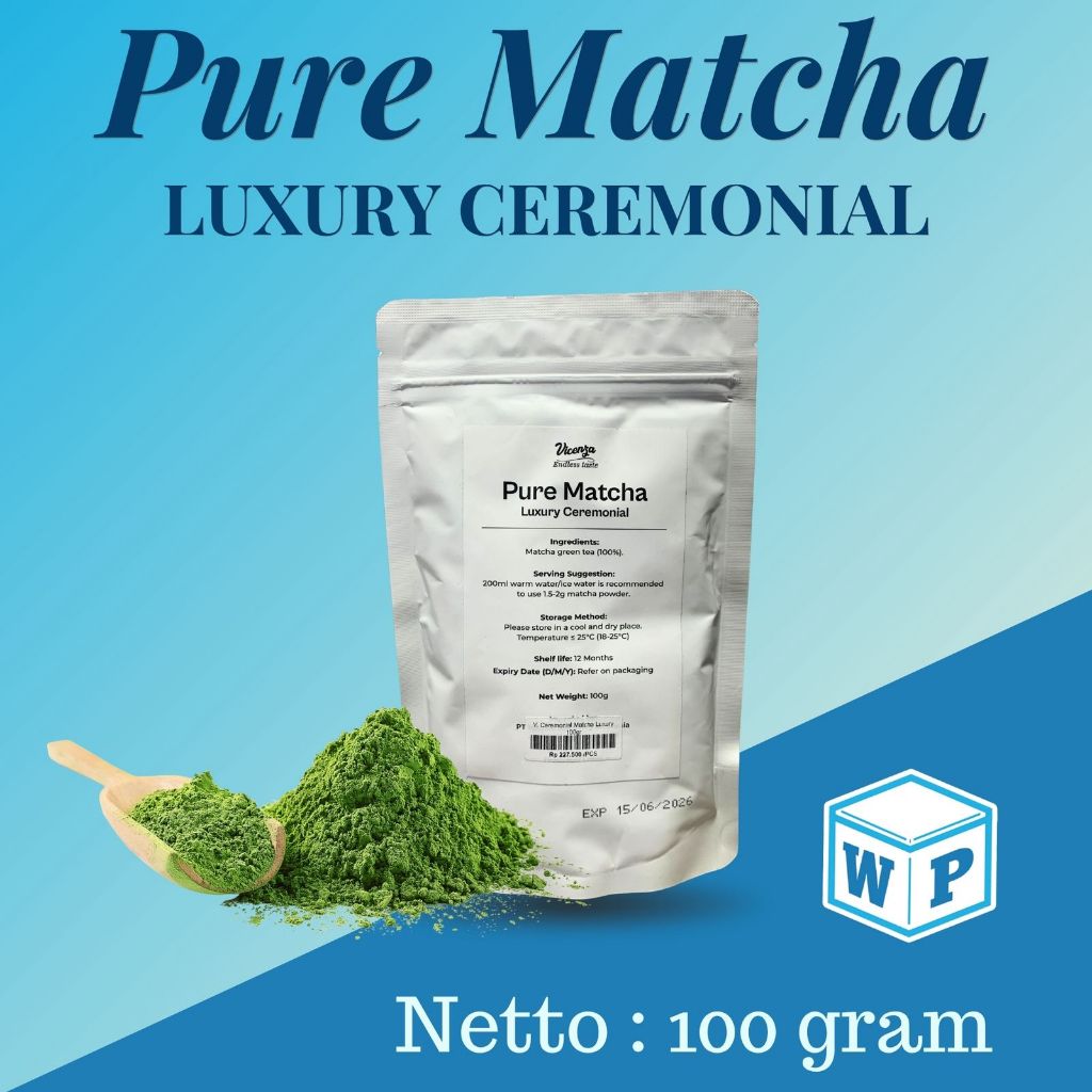 

NEW !!! Vicenza Ceremonial Matcha Luxury 100gr