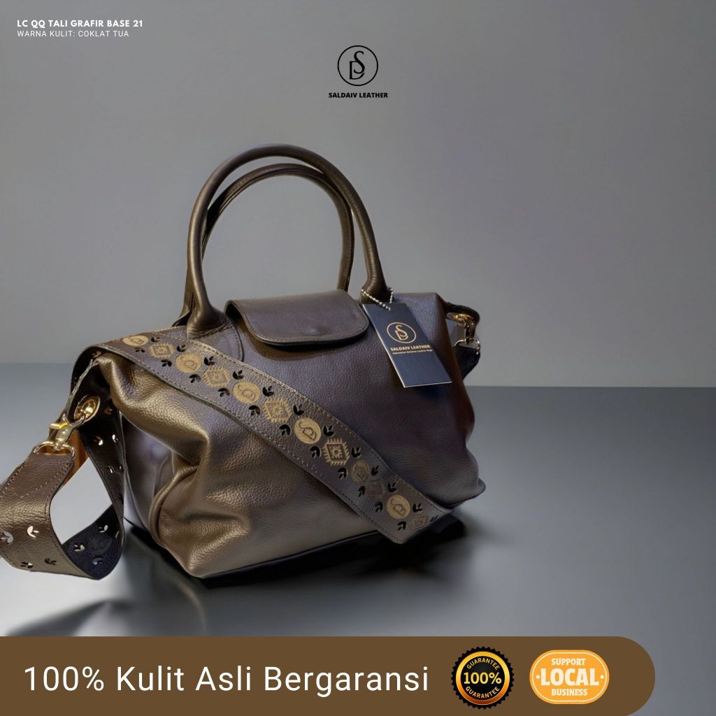 Tas Kulit Asli Selempang Wanita | Tas Kulit Asli | Tas Pesta | Tas Kulit Wanita | Tas Garut | Tas Pa