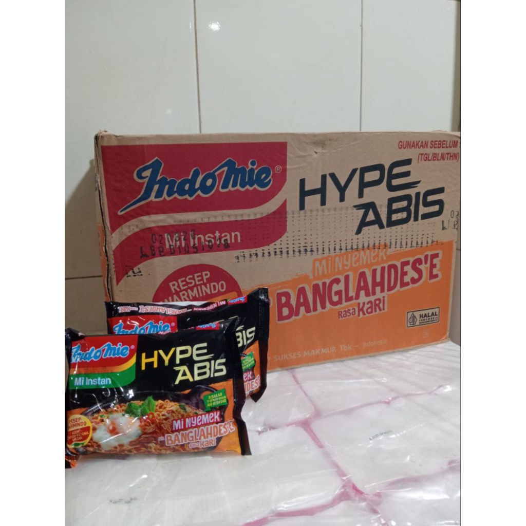 

Indomie Mi Nyemek BANGLAHDES'E Rasa Kari 1 Dus Isi 40 Bungkus