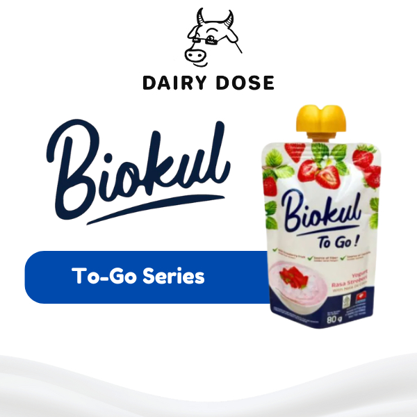 

Biokul Yogurt To-Go 80g | Greek Yogurt Plain Strawberry