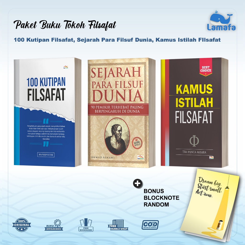 Paket Buku Tokoh Filsafat