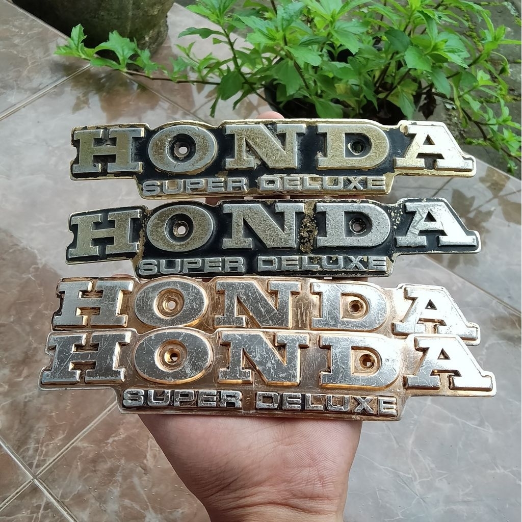 emblem tangki gl100 original copotan