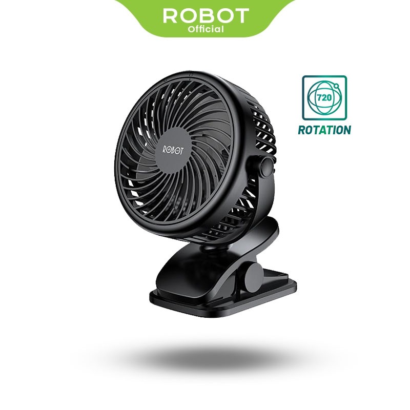 ROBOT RT-BF10 Portable Fan Powerbank 2000mAh Mini Fan Kipas Angin Mini - Garansi Resmi 1 Tahun
