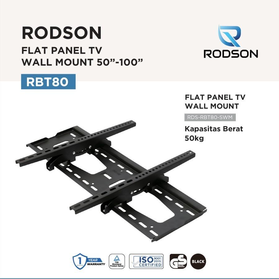 Bracket Braket Brecket Tv 80 75 70 65 60 55 50 43 32 Inch Dinding Tilt bisa nunduk untuk merk Samsun