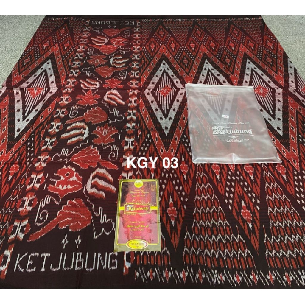 Sarung ketjubung Goyor fiber