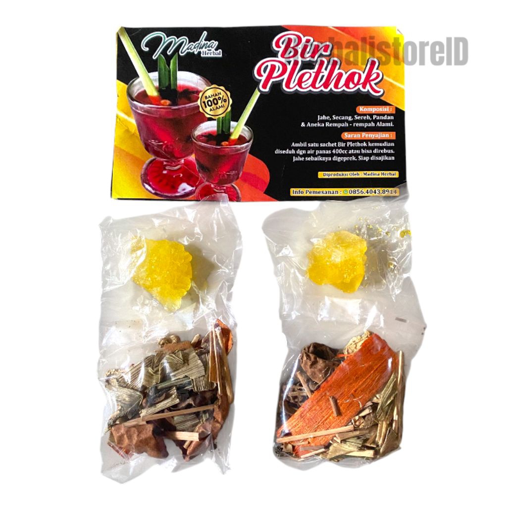 

Wedang Bir Pletok Herbal Alami 5 Sachet Wedang Bir Pletok untuk kesehatan