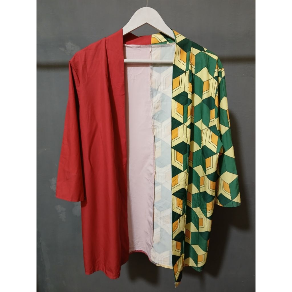 Kimono Anime Demon Slayer Giyu Tomioka Cosplayer