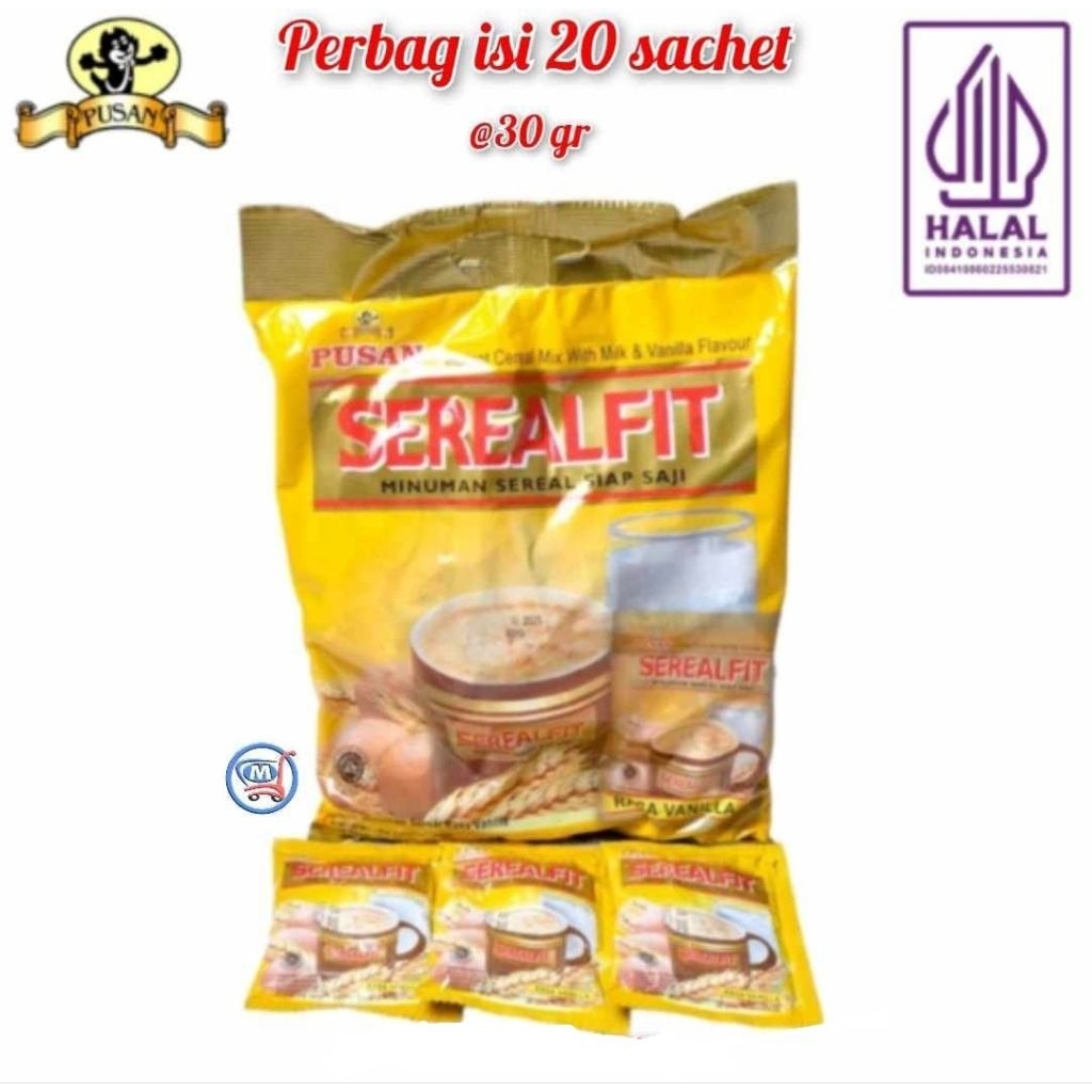 

PUSAN SEREAL FIT MINUMAN SEREAL SIAP SAJI ISI 20 SACHET